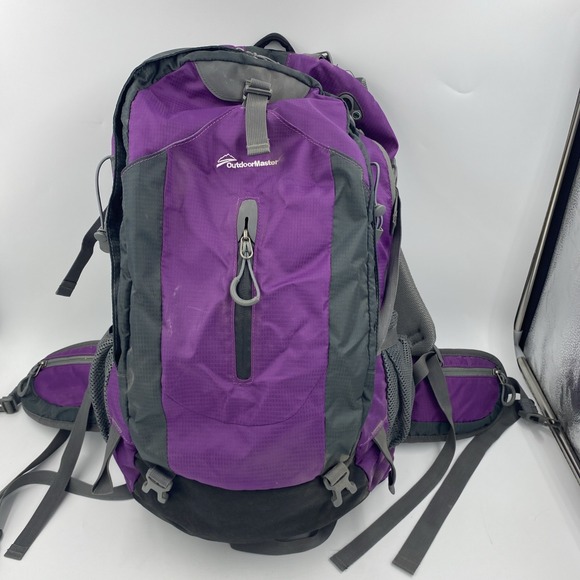 OutdoorMaster Other - OutdoorMaster Hiking Backpacking 50L‎ Travel Carry-On Waterproof Cover Purple